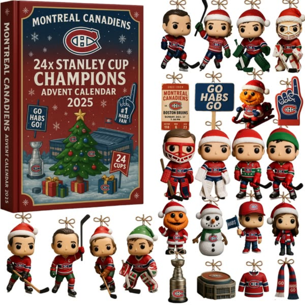 Montreal Canadiens Advent Calendar -2D Acrylic