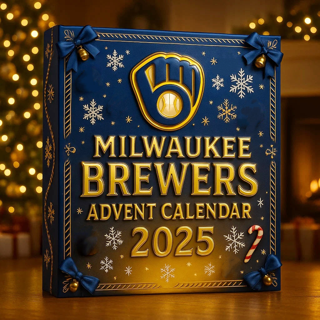 Milwaukee Brewers Advent Calendar 2025 -2D Acrylic