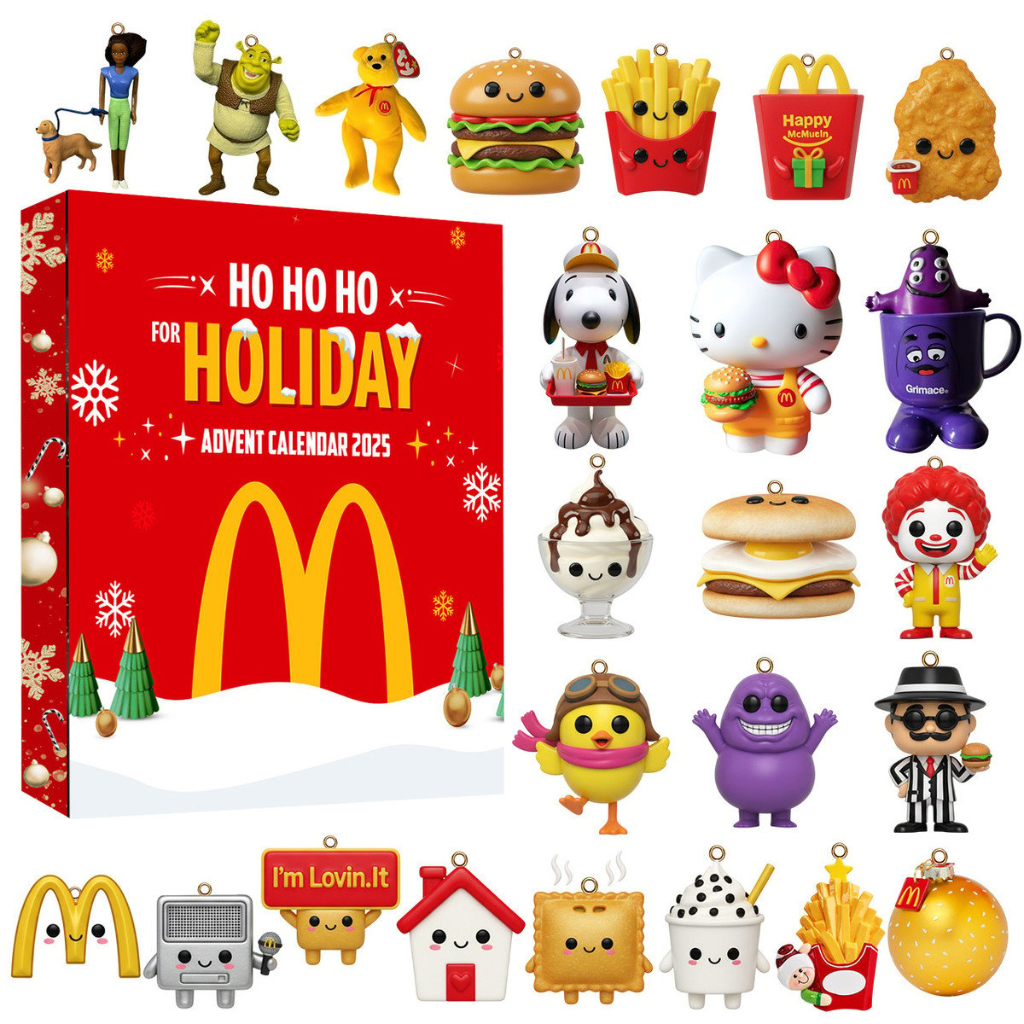McDonald Advent Calendar -2D Acrylic