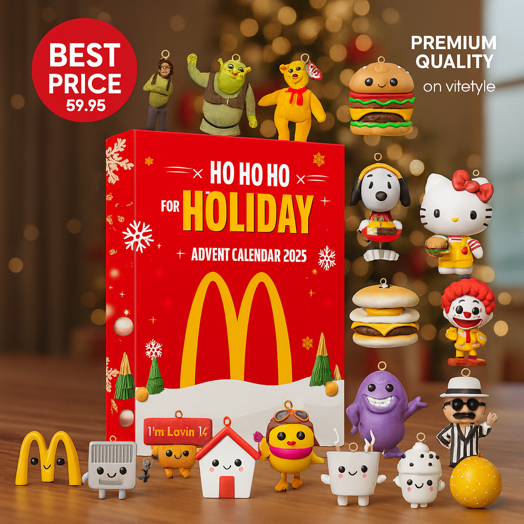 McDonald Advent Calendar -2D Acrylic