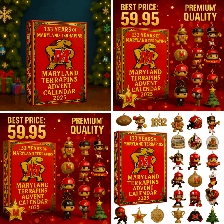 Maryland Terrapins Advent Calendar 2025 -2D Acrylic