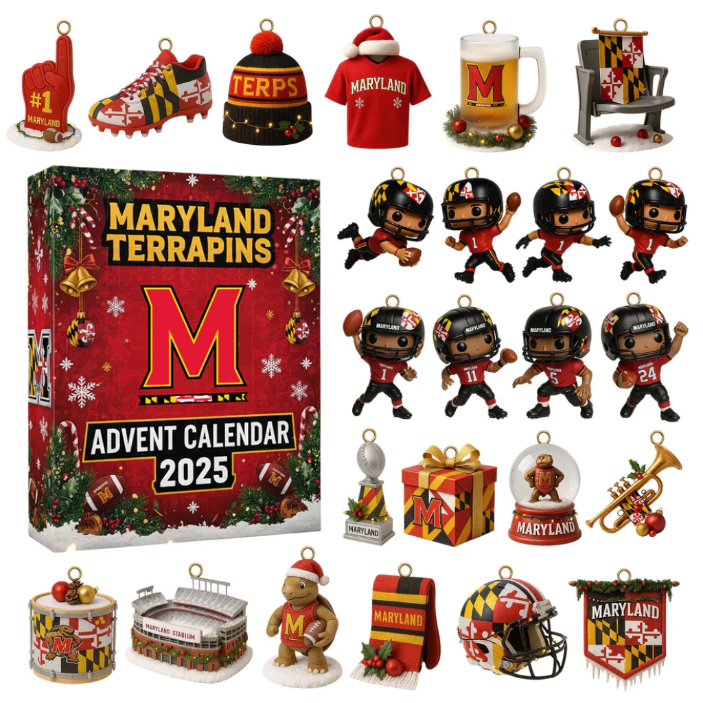 MarryLand Terrapins Advent Calendar -2D Acrylic