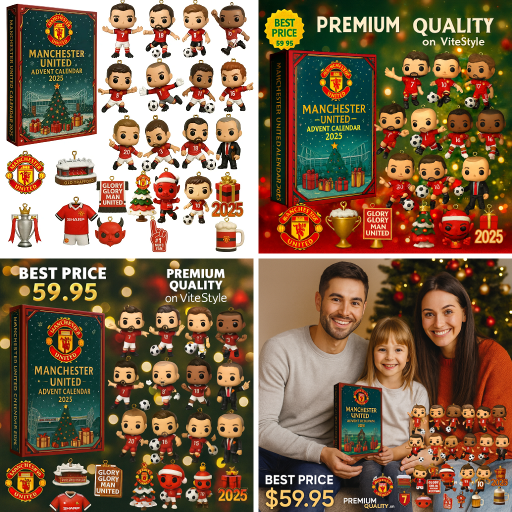 Manchester United Advent Calendar 2025 -2D Acrylic