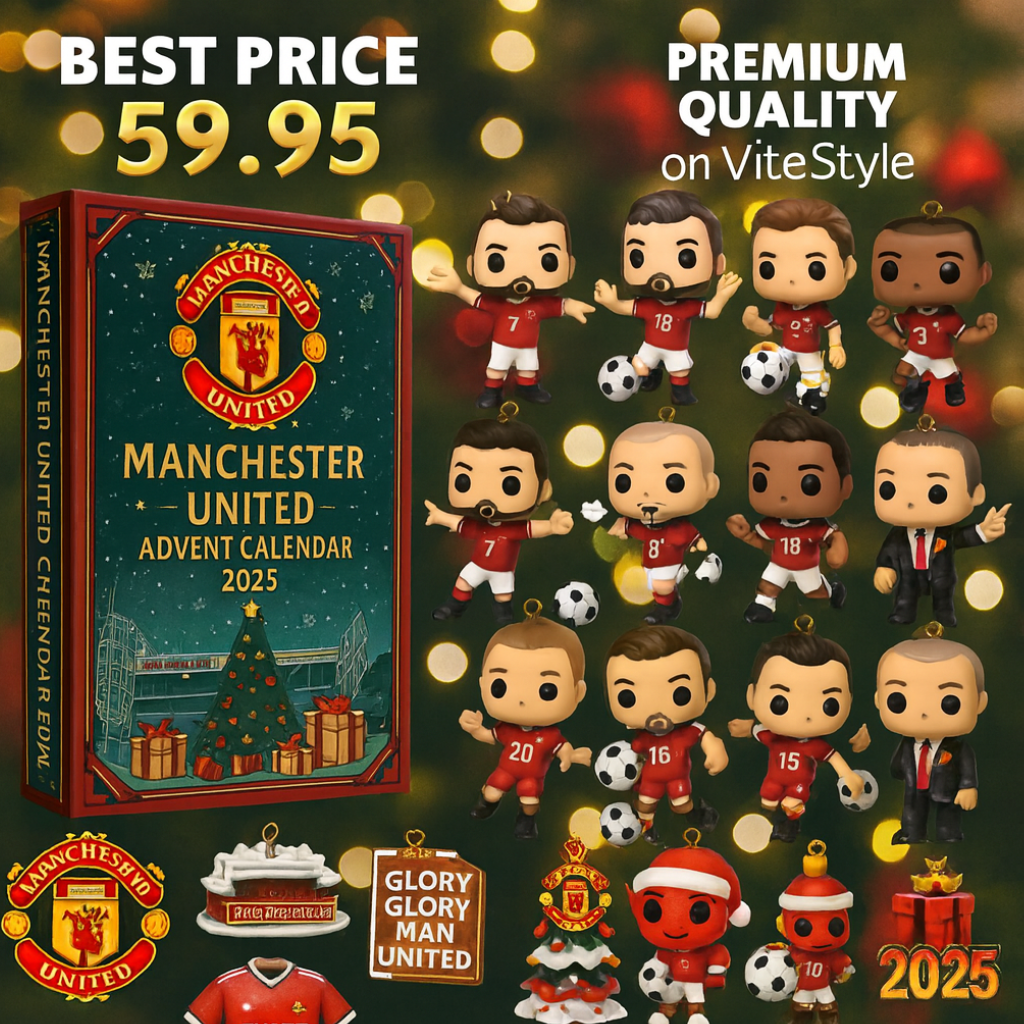 Manchester United Advent Calendar 2025 -2D Acrylic
