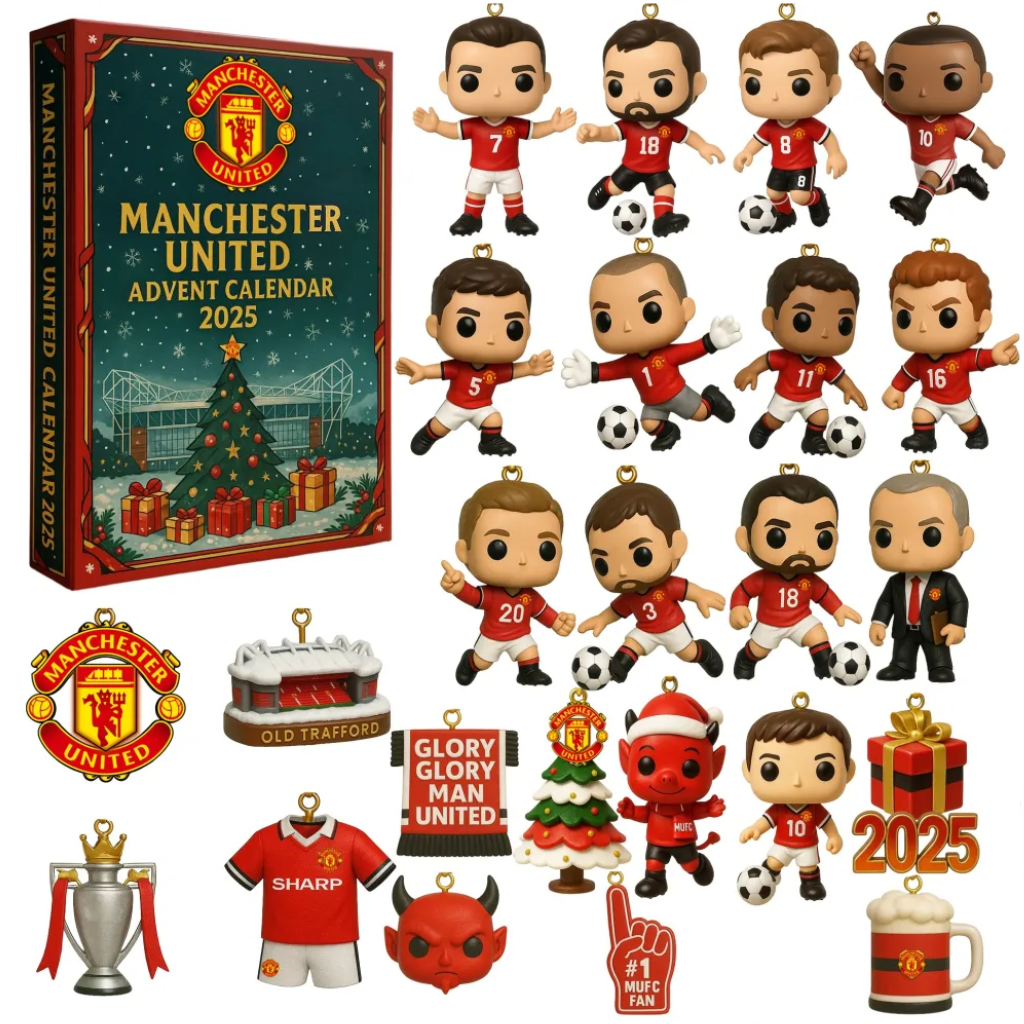 Manchester United Advent Calendar 2025 -2D Acrylic