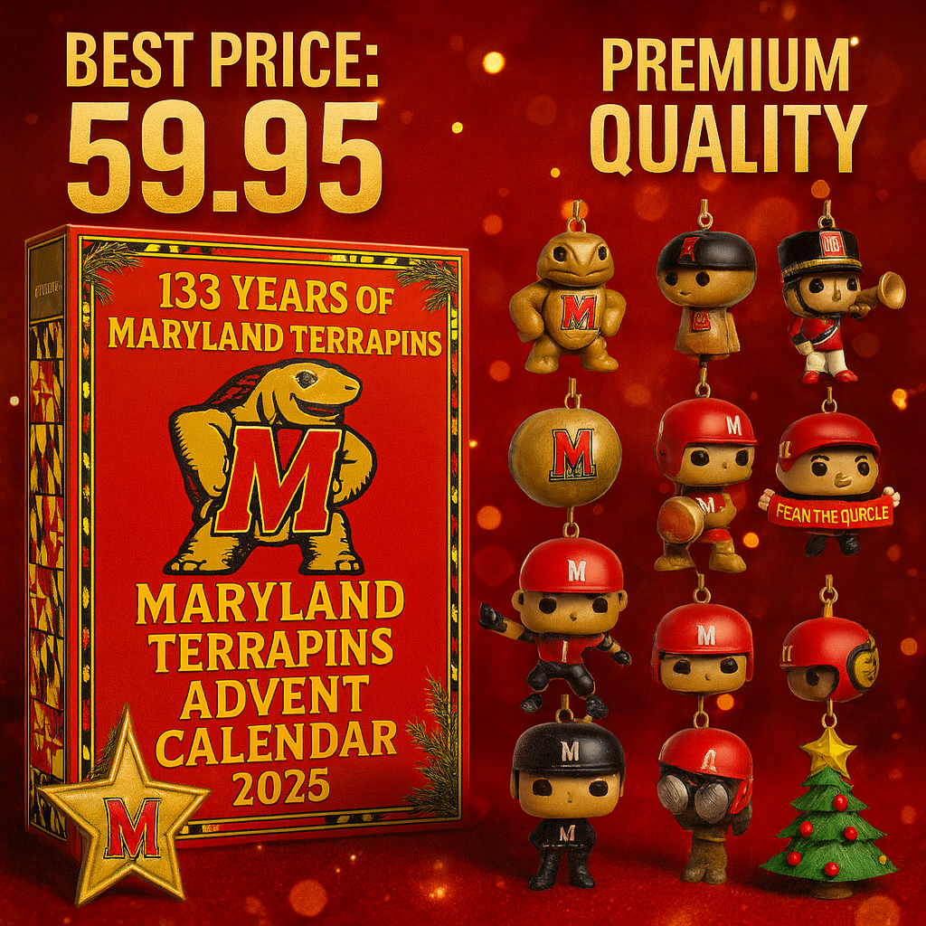 Maryland Terrapins Advent Calendar 2025 -2D Acrylic