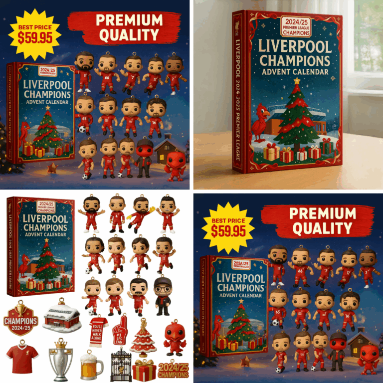 Liverpool Advent Calendar 2025 -2D Acrylic