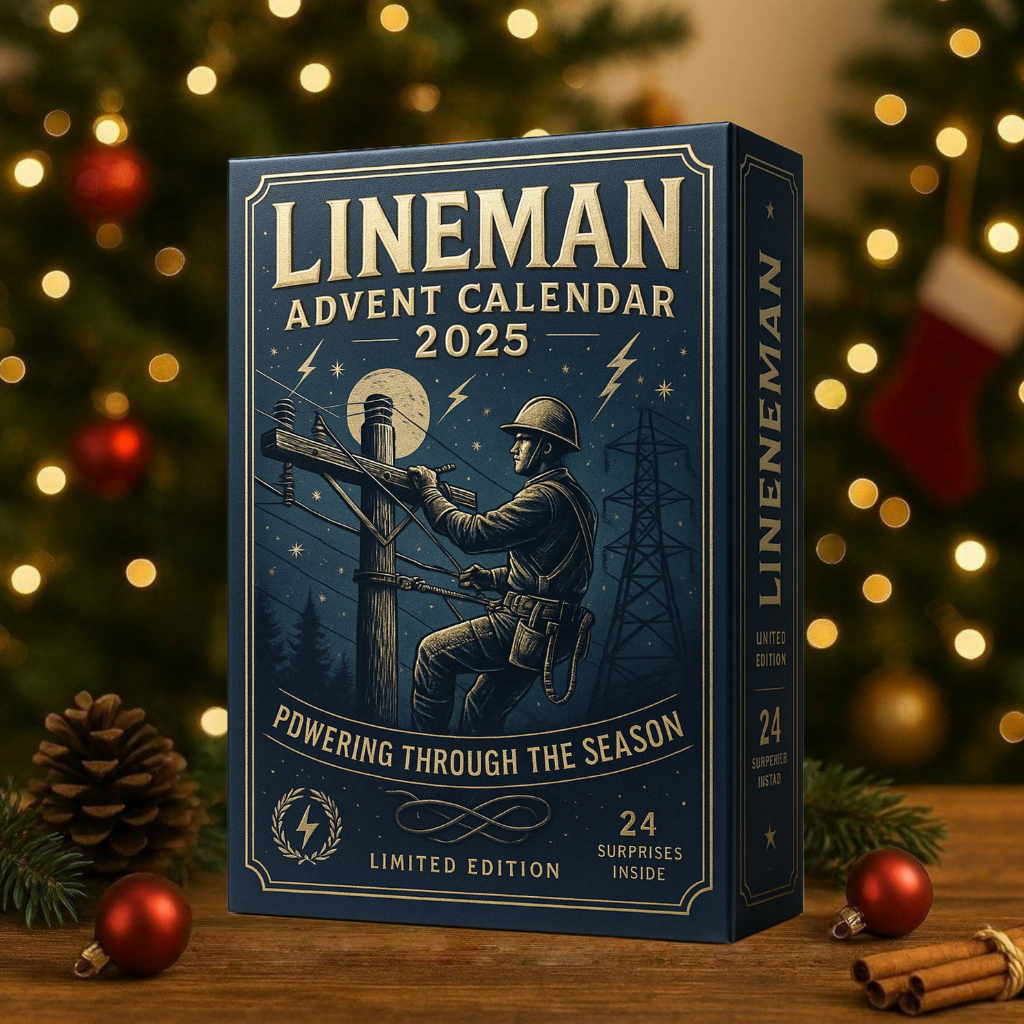 Lineman Advent Calendar -2D Acrylic