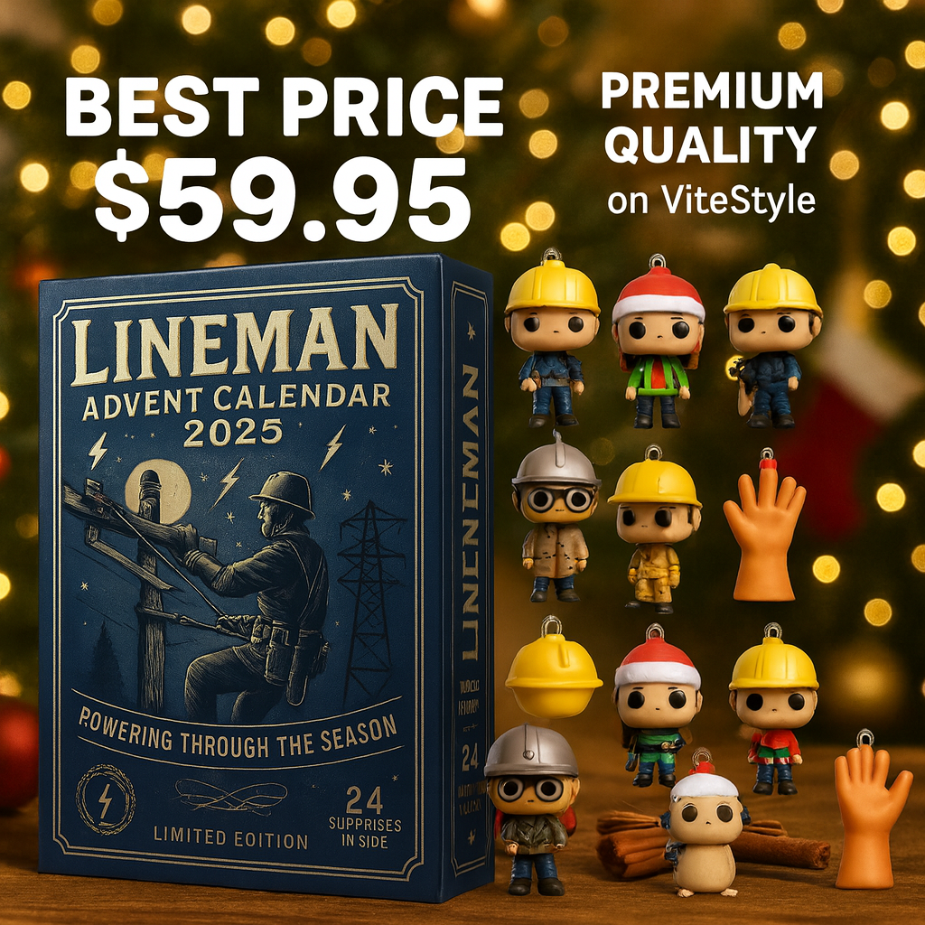 Lineman Advent Calendar -2D Acrylic