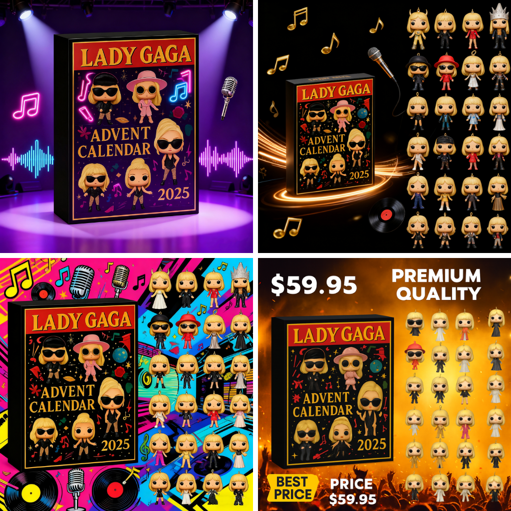 Lady Gaga Advent Calendar 2025 -2D Acrylic