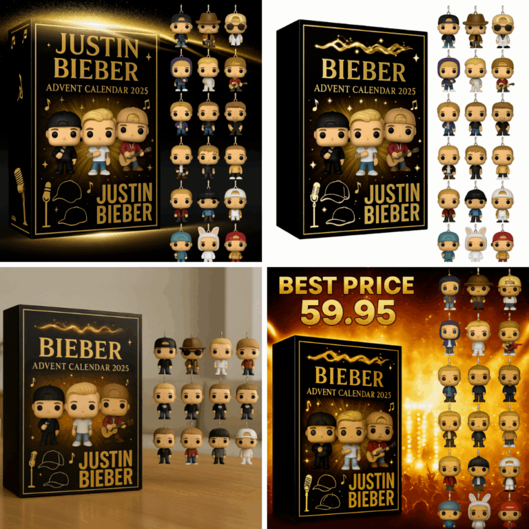Justin Bieber Advent Calendar 2025 -2D Acrylic