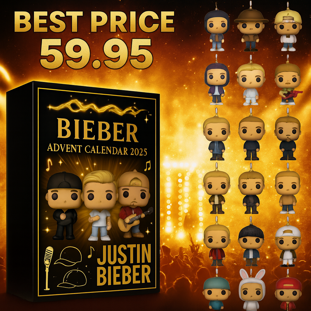 Justin Bieber Advent Calendar 2025 -2D Acrylic