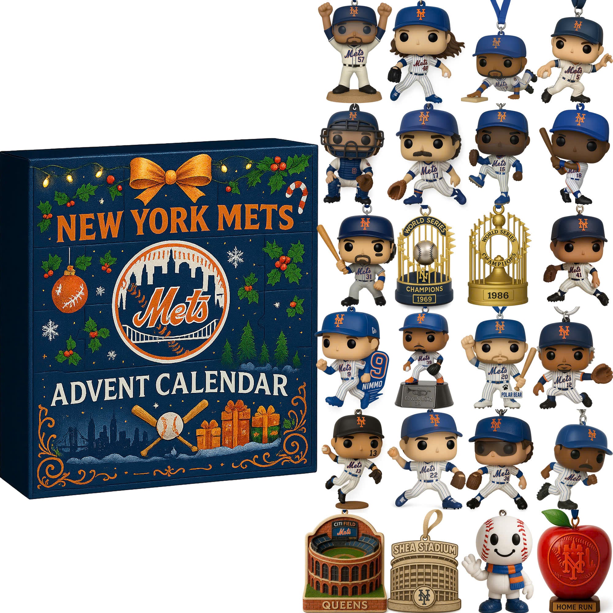 HOT Mets Advent Calendar 2025 -2D Acrylic