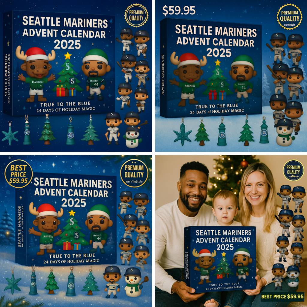 HOT Seattle Mariners Advent Calendar -2D Acrylic