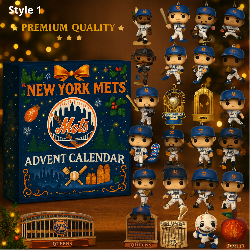 HOT Mets Advent Calendar 2025 -2D Acrylic