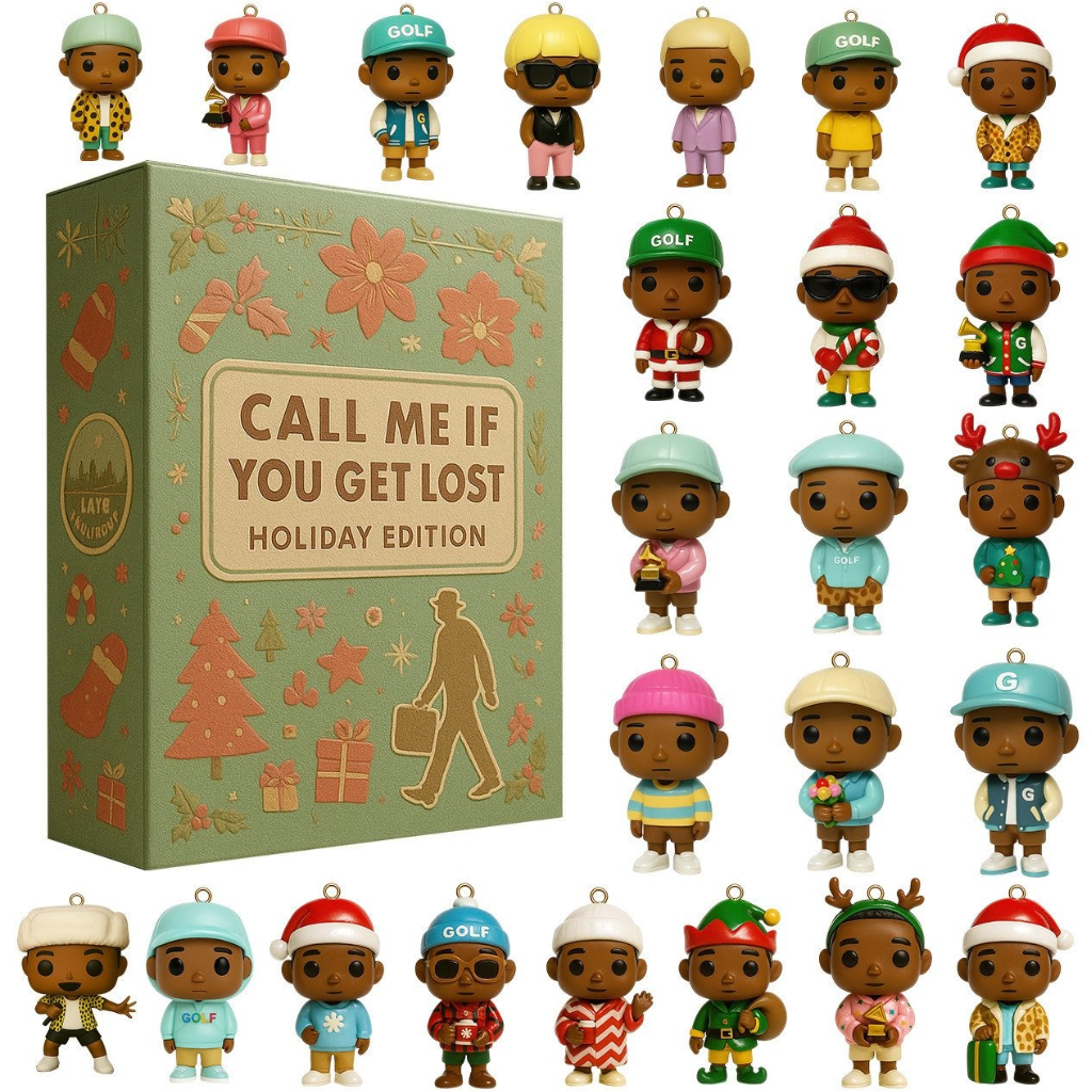 HOT Tyler The Creator Advent Calendar -2D Acrylic