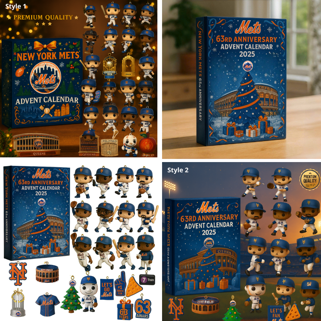 HOT Mets Advent Calendar 2025 -2D Acrylic