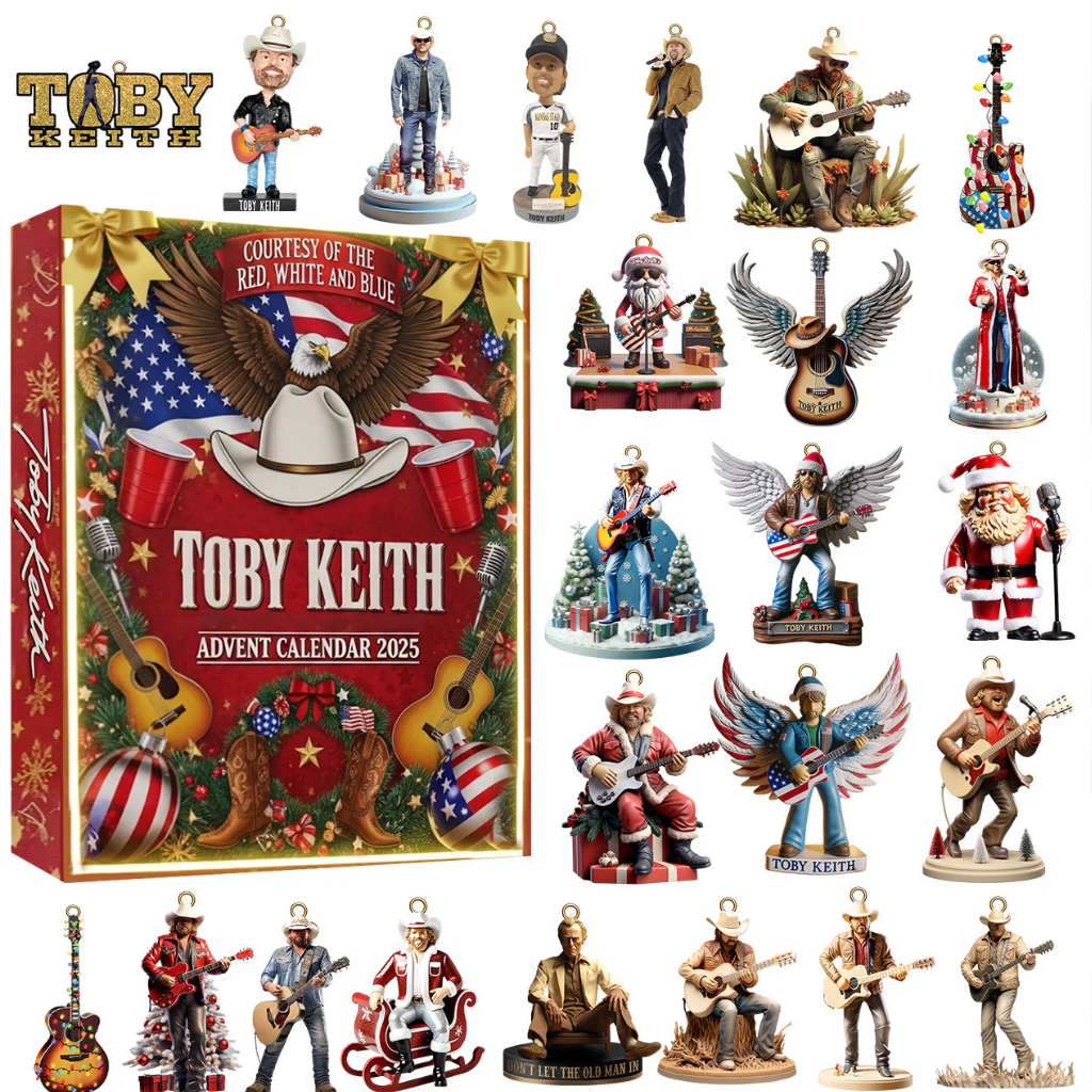Toby Keith Advent Calendar -2D Acrylic