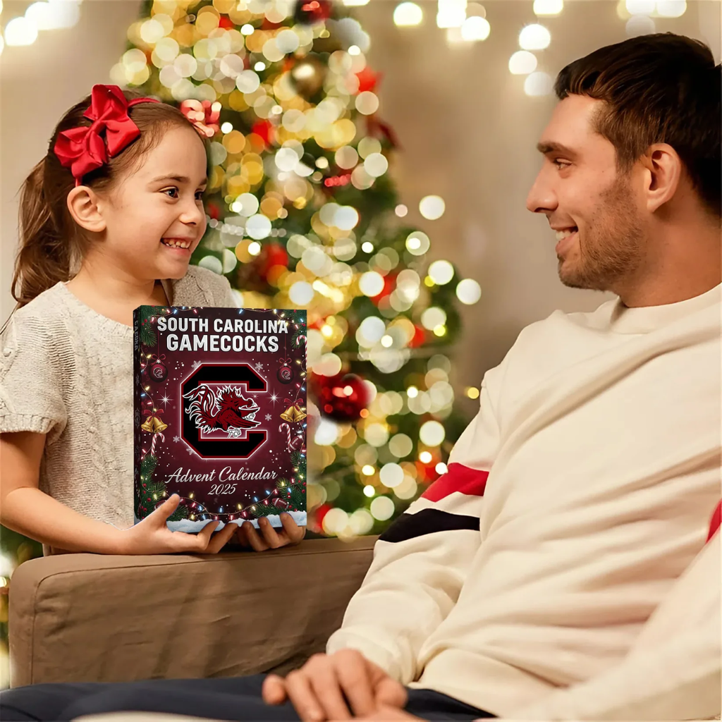 South Carolina Gamecocks Advent Calendar -2D Acrylic