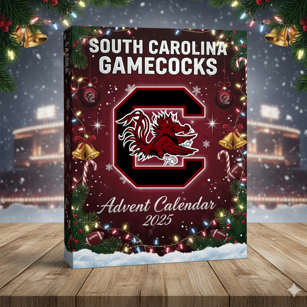 South Carolina Gamecocks Advent Calendar -2D Acrylic
