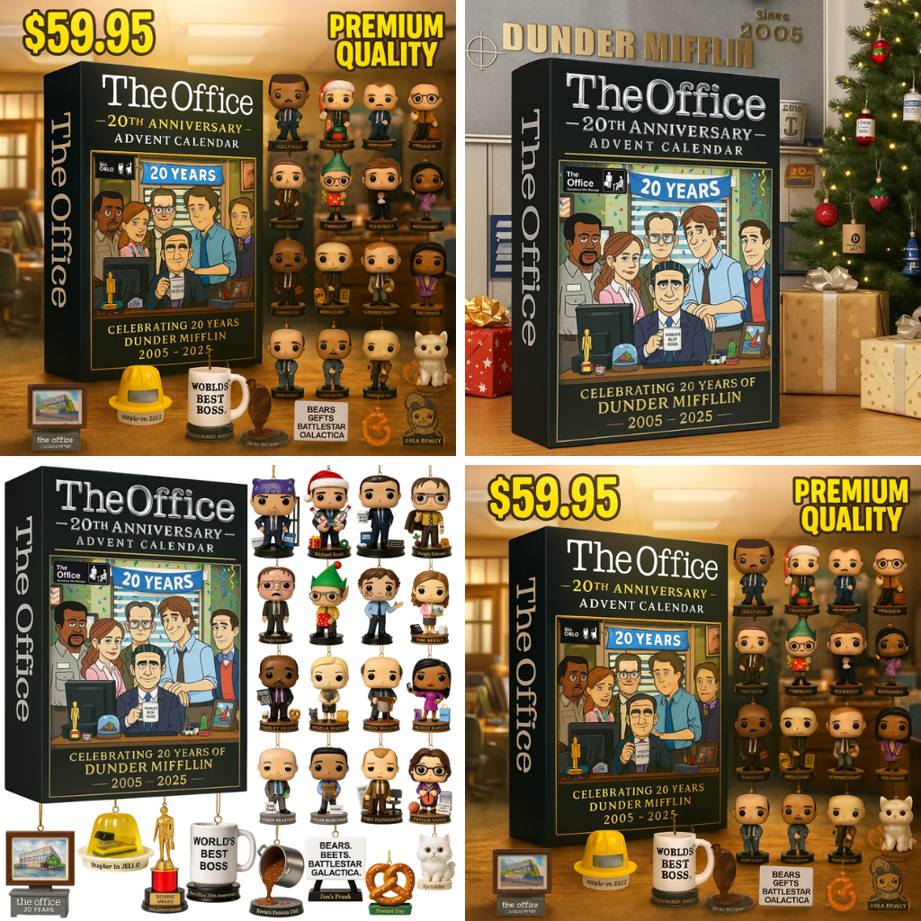 The Office Advent Calendar 2025 -2D Acrylic