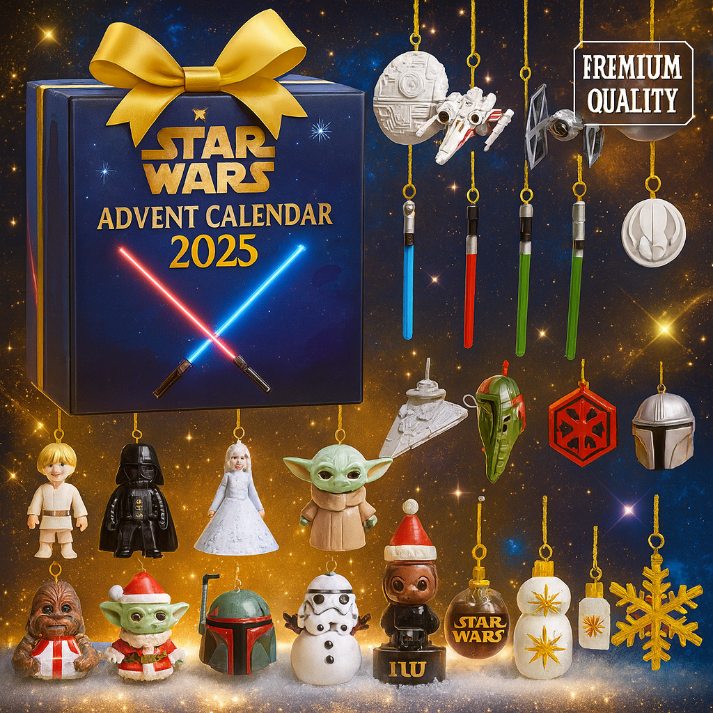 Star Wars Advent Calendar 2025 -2D Acrylic