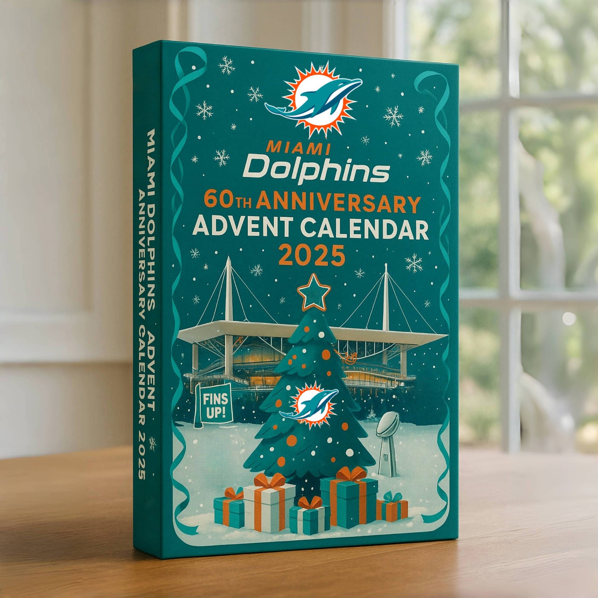 NEW Miami Dolphins Advent Calendar -2D Acrylic