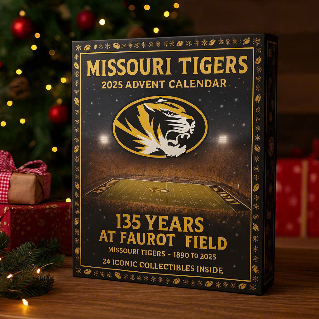 Missouri Tigers 135th Anniversary Advent Calendar 2025 -2D Acrylic