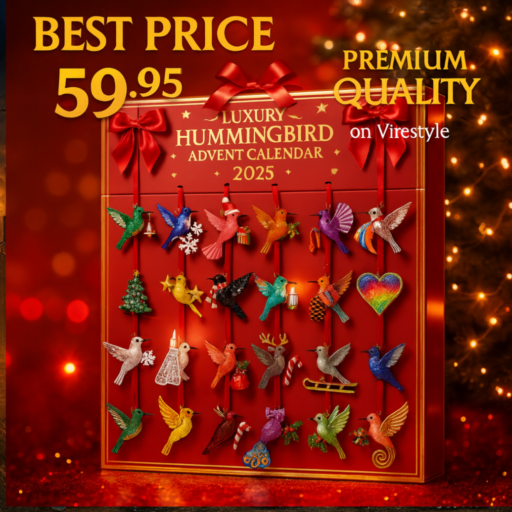 Humming Birds Advent Calendar -2D Acrylic