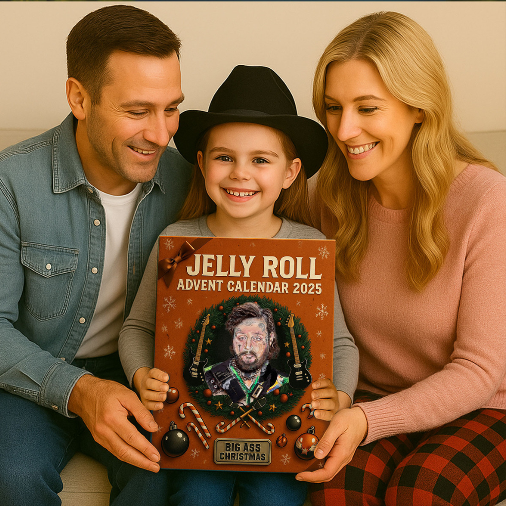 Jelly Roll Advent Calendar -2D Acrylic