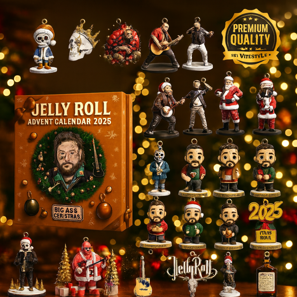 Jelly Roll Advent Calendar -2D Acrylic