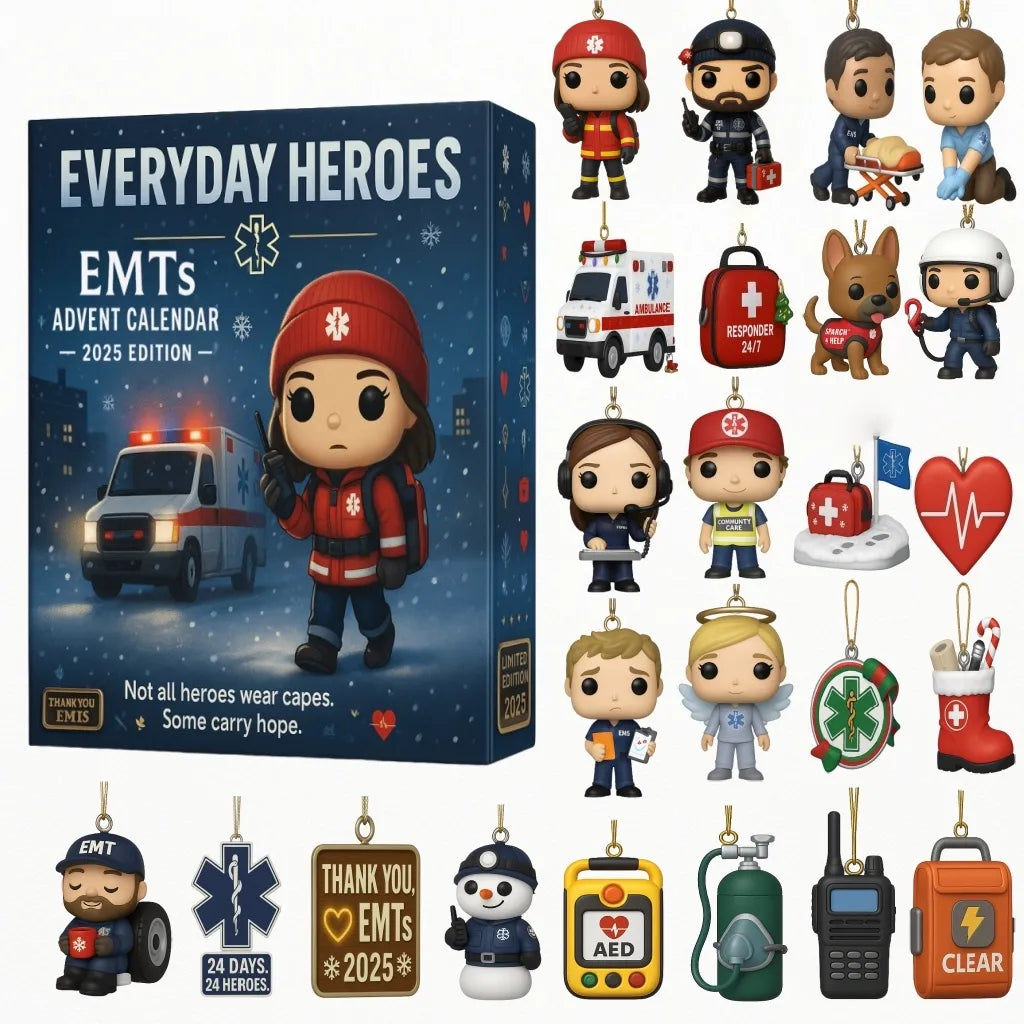 Everyday Heroes Advent Calendar 2025 -2D Acrylic