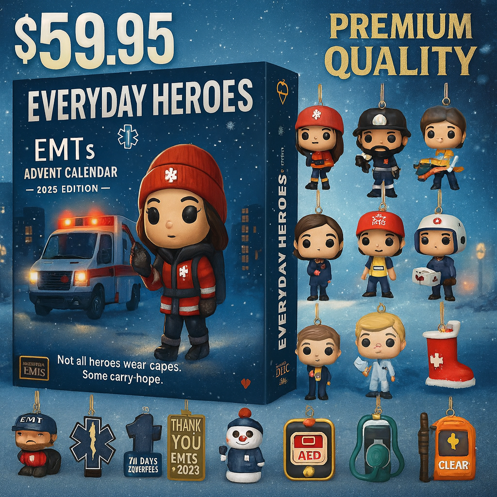 Everyday Heroes Advent Calendar 2025 -2D Acrylic