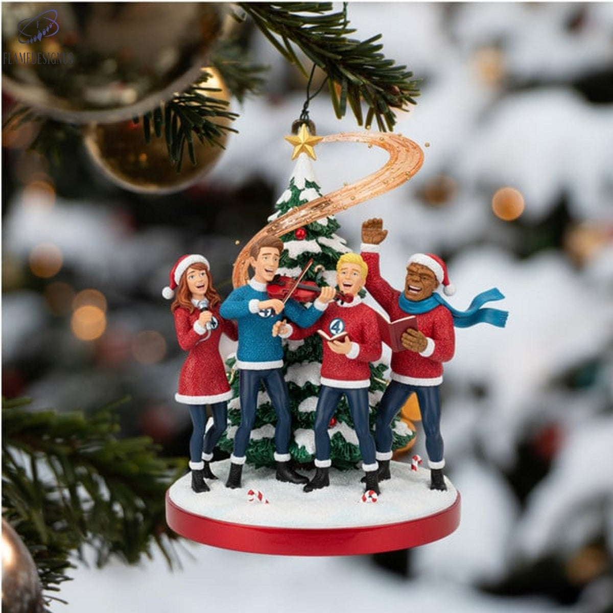 The Fantastic Four Advent Calendar 2025 -2D Acrylic