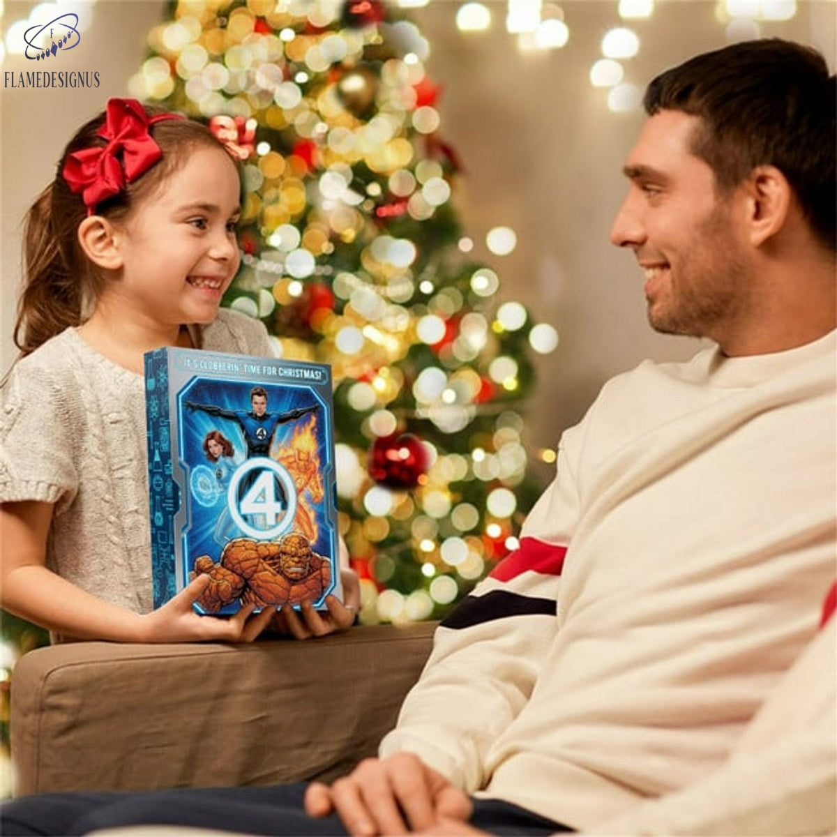 The Fantastic Four Advent Calendar 2025 -2D Acrylic