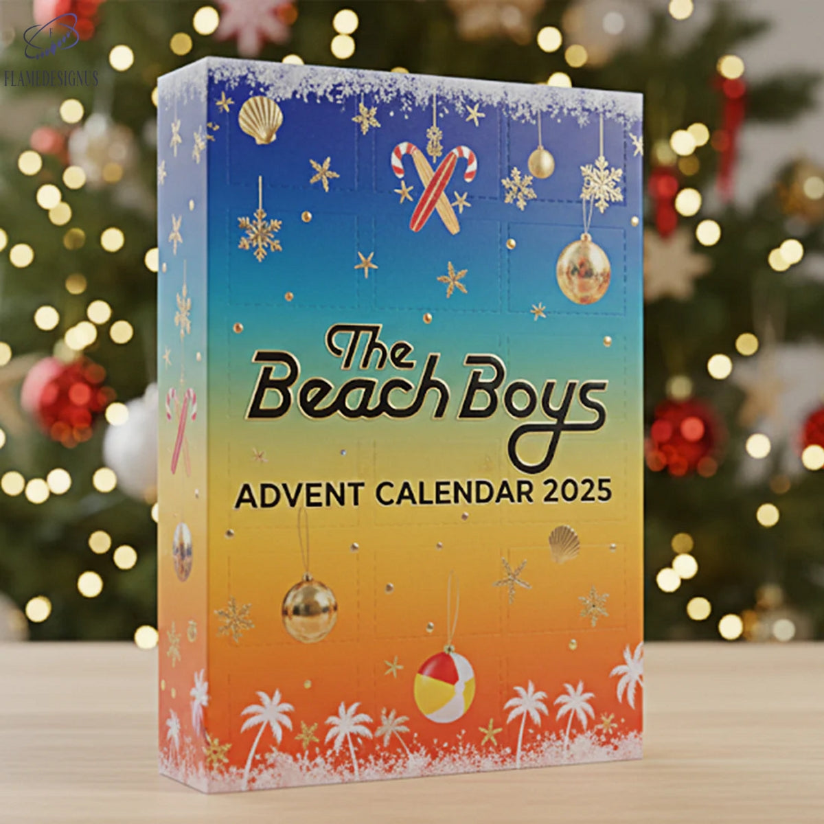 The Beach Boys 2025 Advent Calendar -2D Acrylic