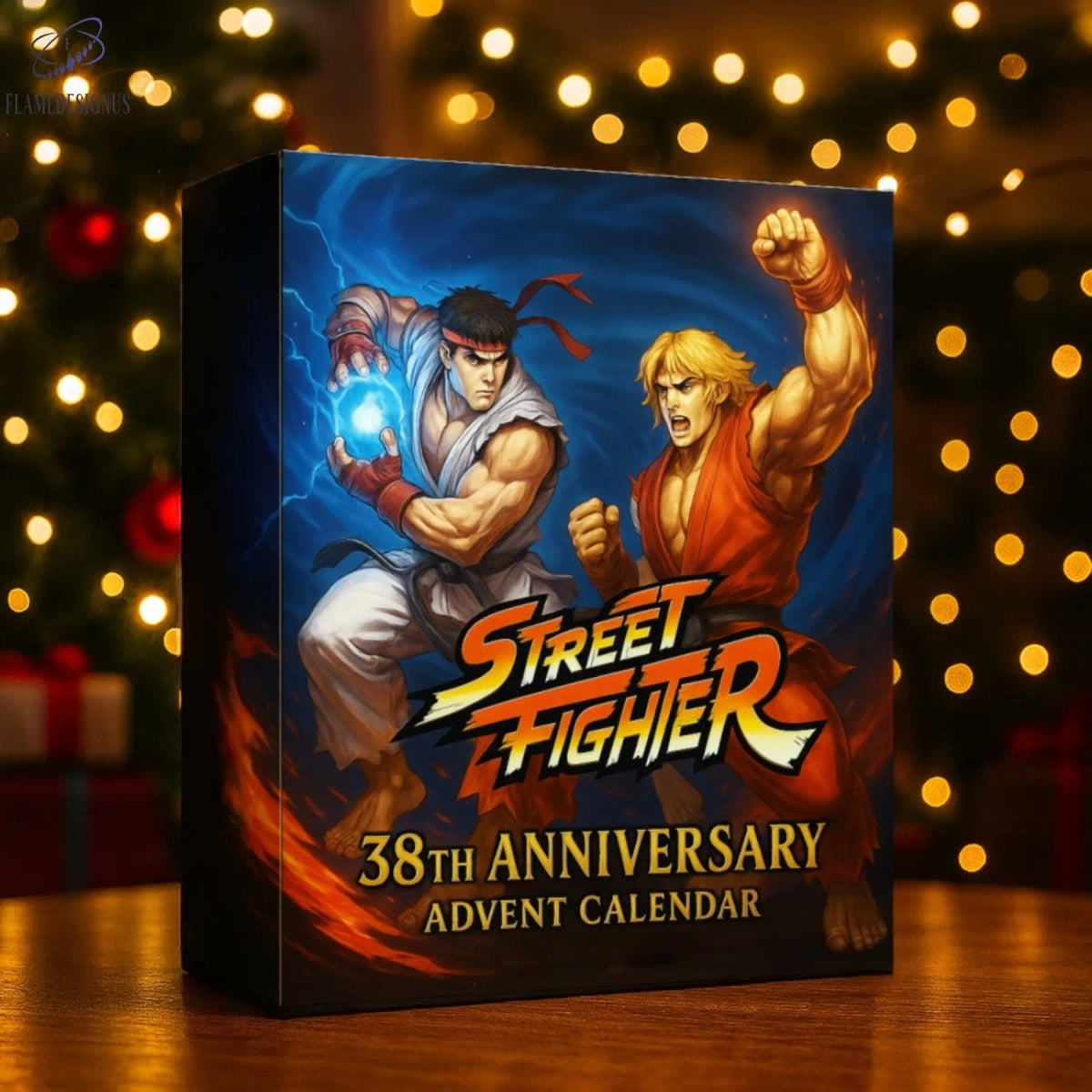 Street Fighter 38th Anniversary Advent Calendar 2025 -2D Acrylic