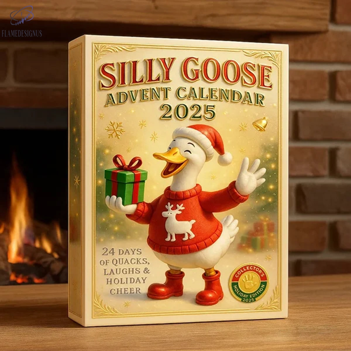 Silly Goose 2025 Advent Calendar -2D Acrylic