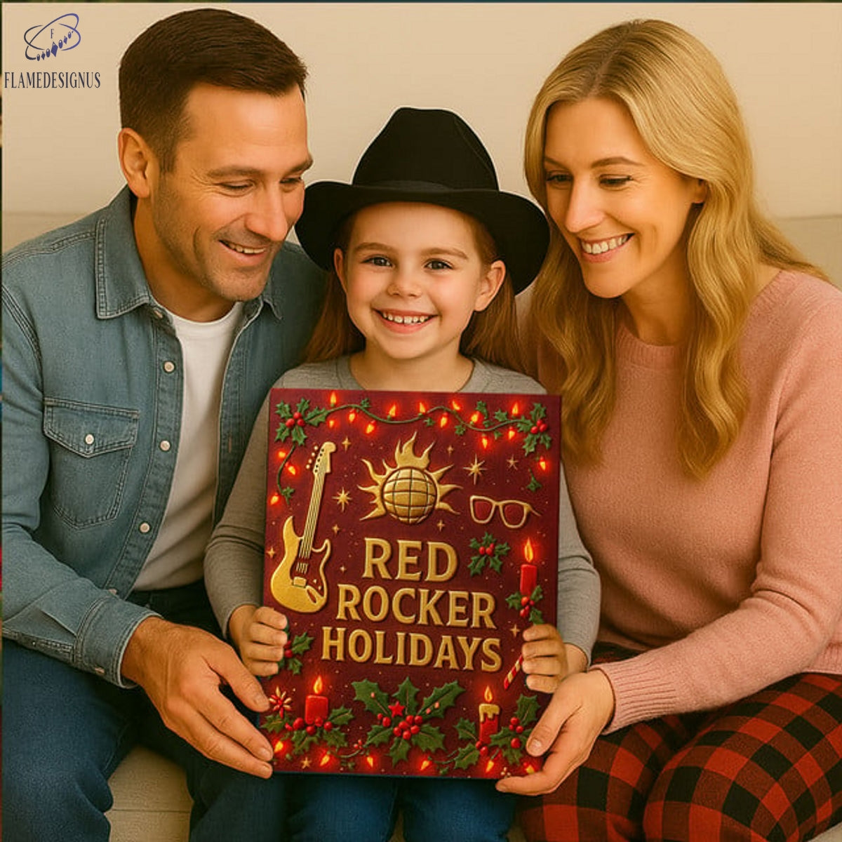 Sammy Hagar Red Rocker Holidays 2025 Advent Calendar -2D Acrylic