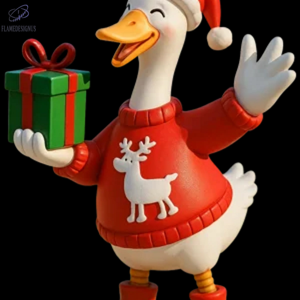 Silly Goose 2025 Advent Calendar -2D Acrylic