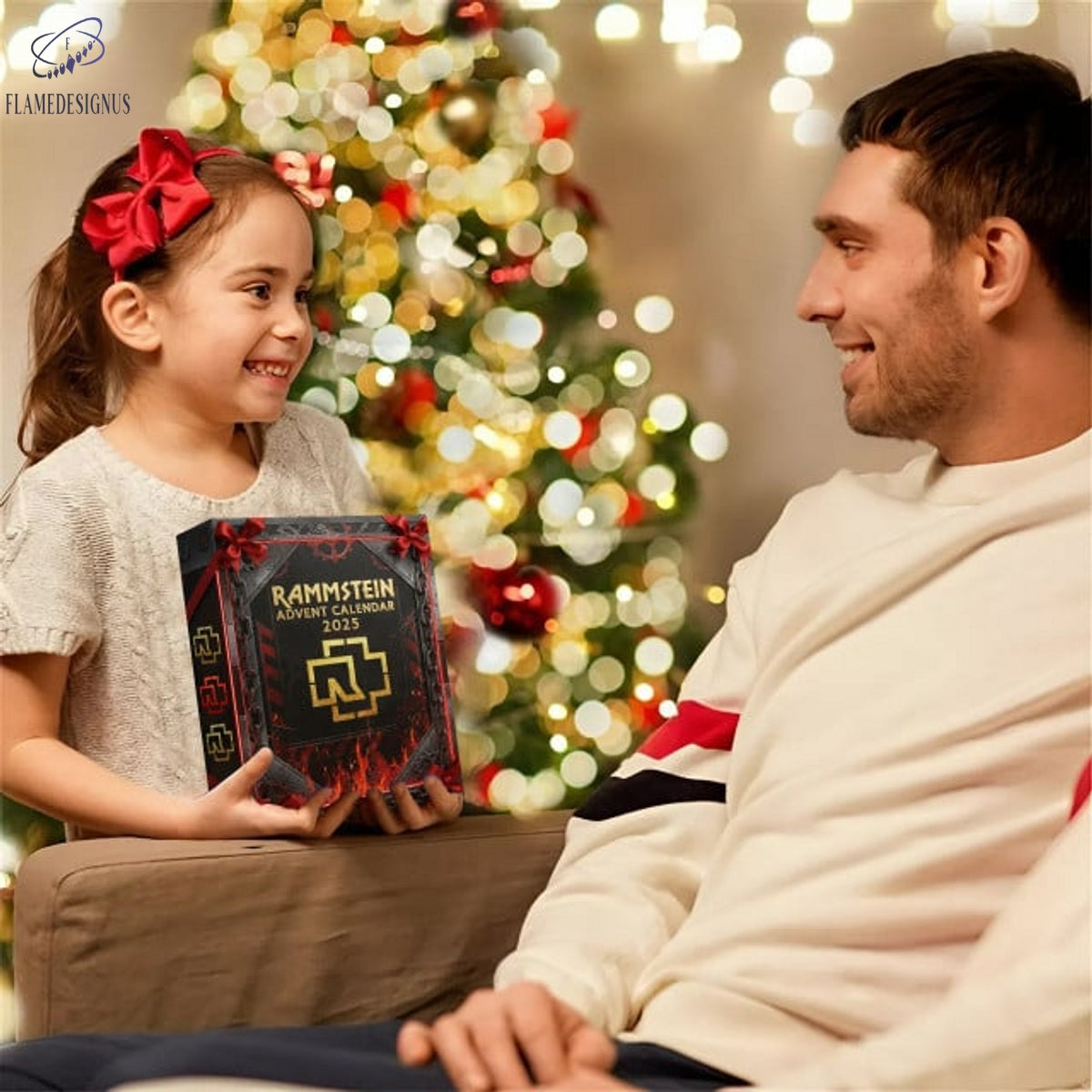Rammstein Advent Calendar 2025 -2D Acrylic