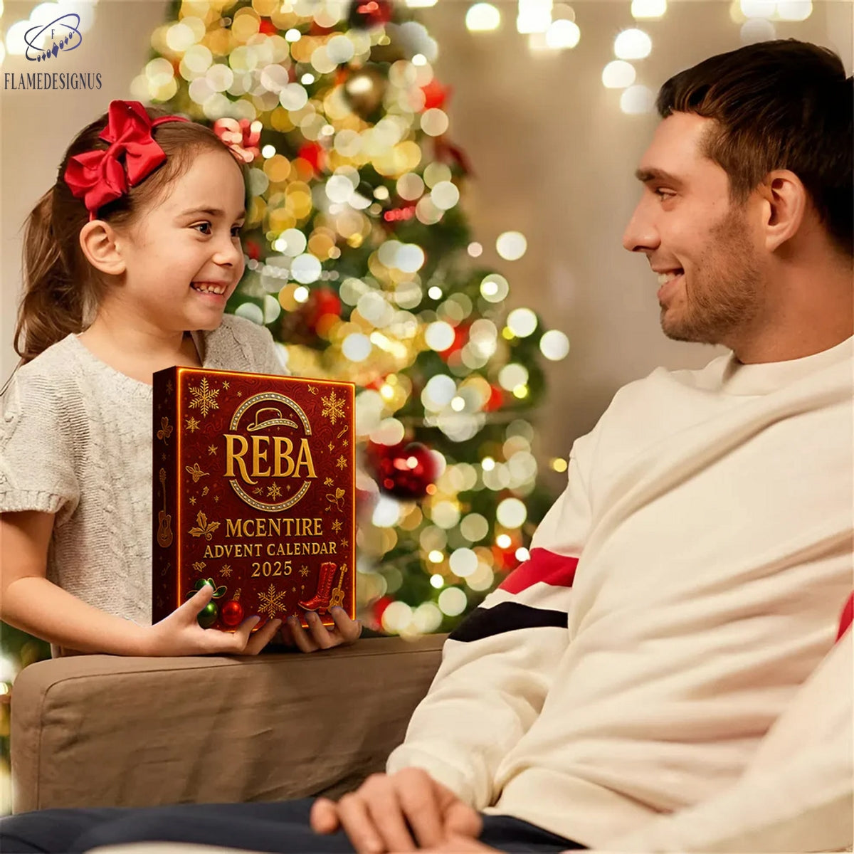 Reba McEntire Advent Calendar 2025 -2D Acrylic