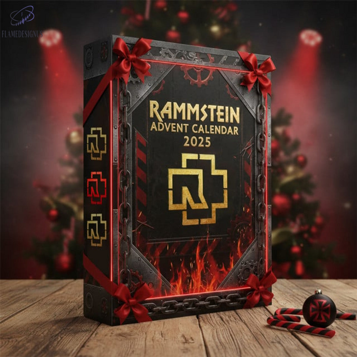 Rammstein Advent Calendar 2025 -2D Acrylic