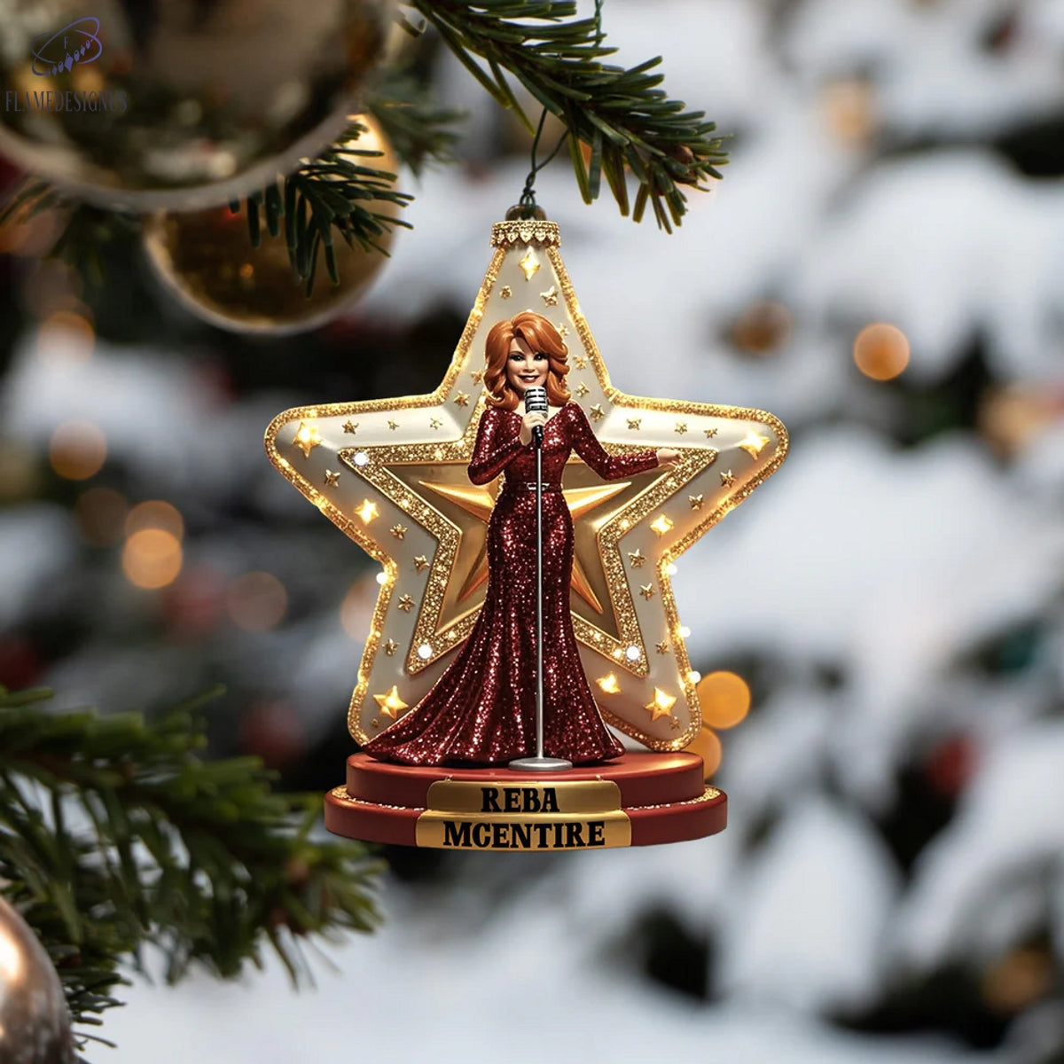 Reba McEntire Advent Calendar 2025 -2D Acrylic