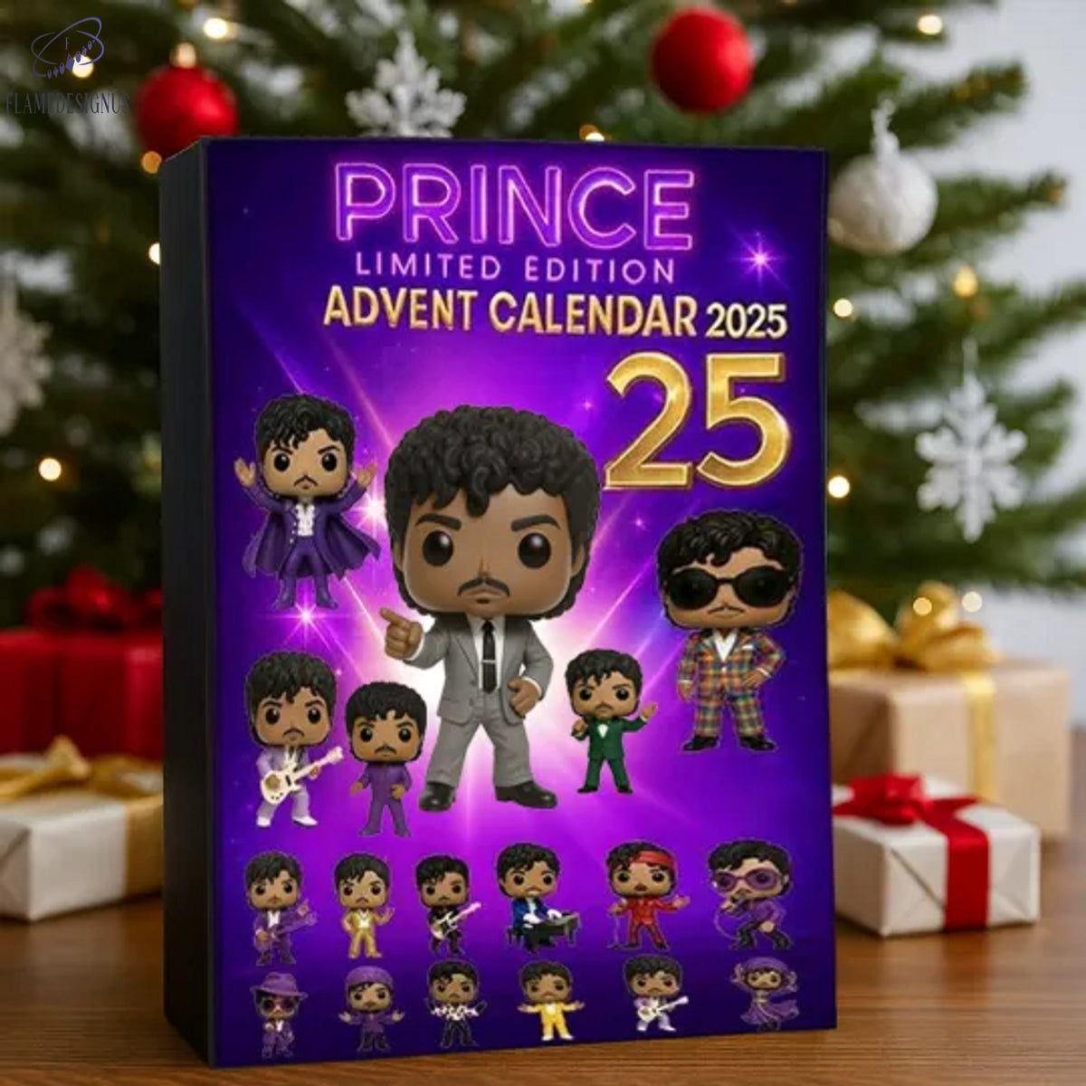 Prince 2025 Advent Calendar -2D Acrylic