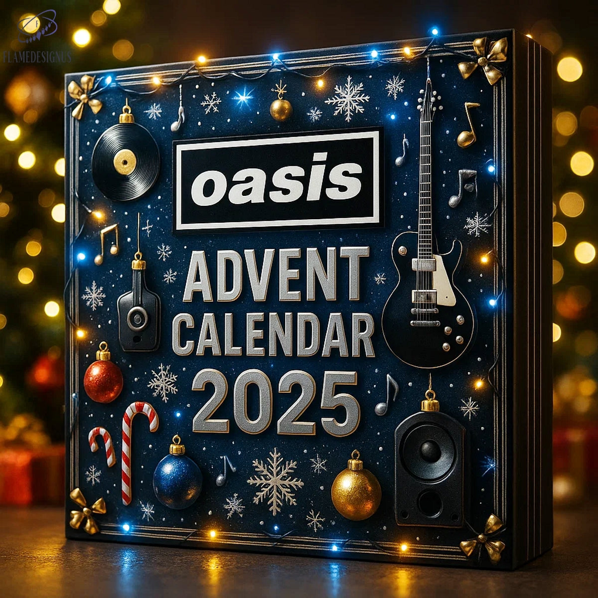 Oasis Advent Calendar 2025 -2D Acrylic