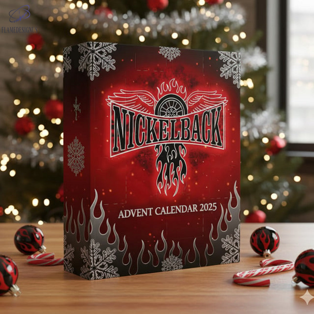 Nickelback Advent Calendar 2025 -2D Acrylic