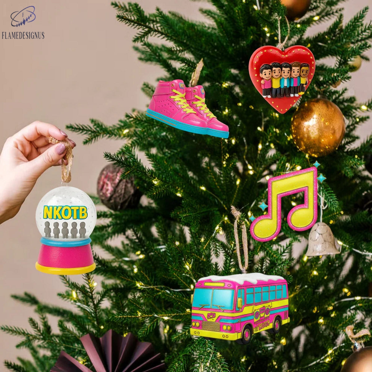 New Kids On The Block Advent Calendar -2D Acrylic