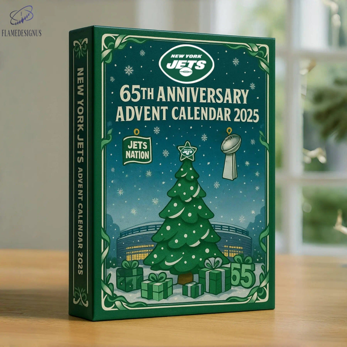 New York Jets Advent Calendar -2D Acrylic