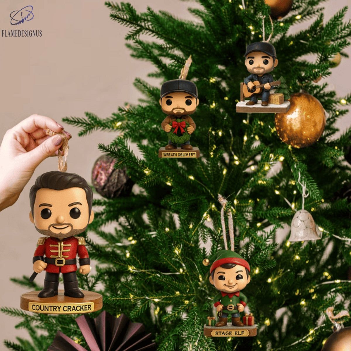 Luke Bryan Advent Calendar 2025 -2D Acrylic